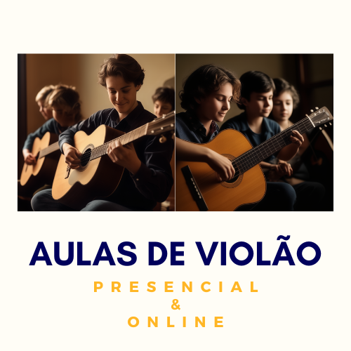 Logo Aulas de violão